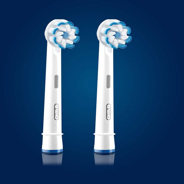 Oral-B Sensi Ultrathin Replacement Toothbrush Heads, 2 Pieces - Makkah Pharmacy