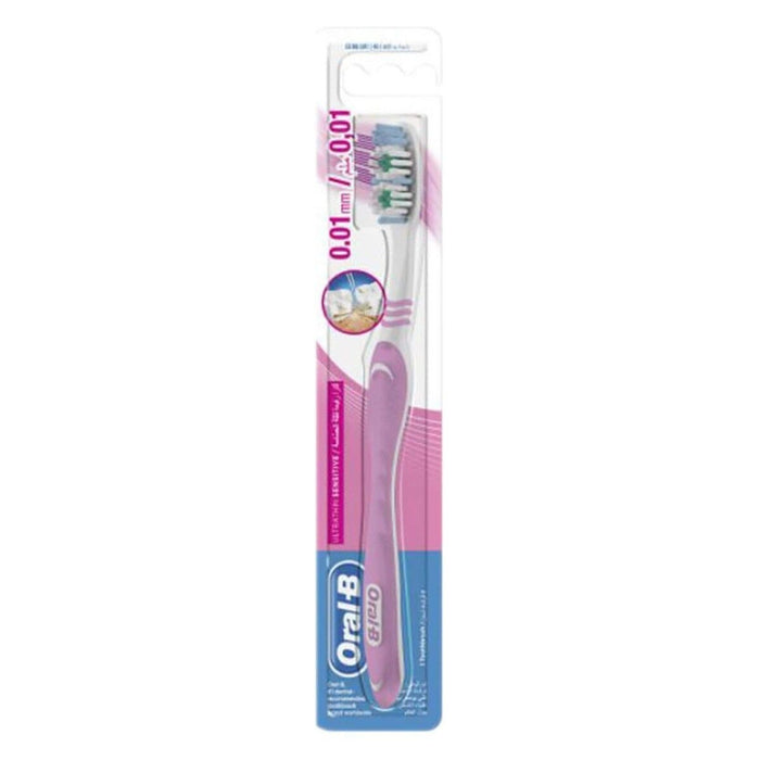 Oral-B Sensitive Purple Ultra Thin Extra Soft Toothbrush, 1 Piece - Makkah Pharmacy