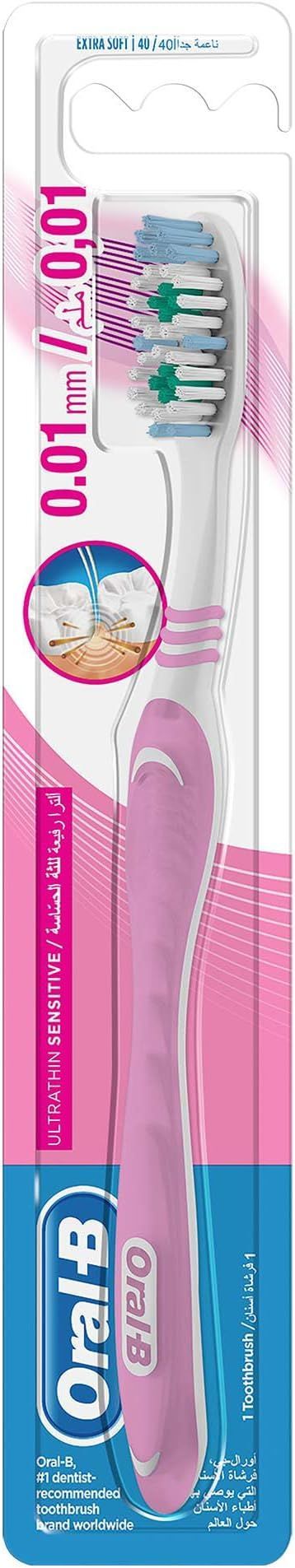 Oral-B Sensitive Purple Ultra Thin Extra Soft Toothbrush, 1 Piece - Makkah Pharmacy