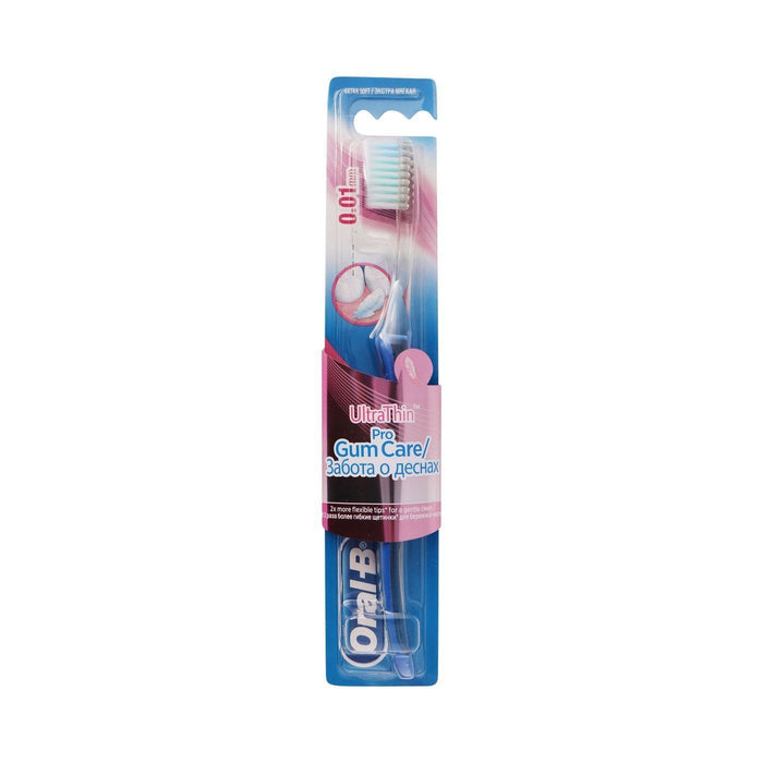 Oral-B Ultrathin Purple 0.01mm Extra Soft Toothbrush, 1 Piece - Makkah Pharmacy