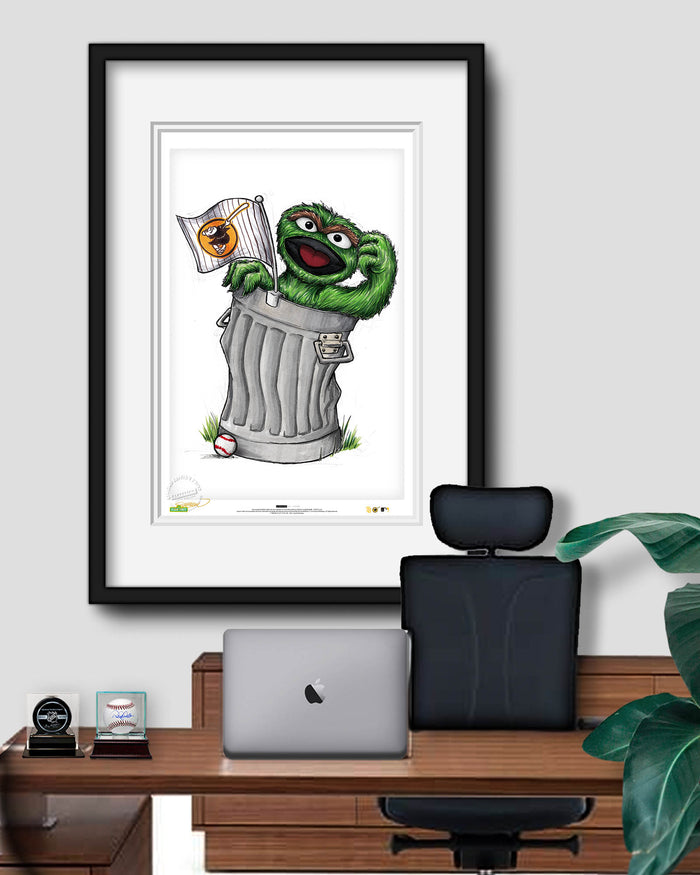 Oscar Rep Your Colours x MLB Padres Limited Edition Art Print