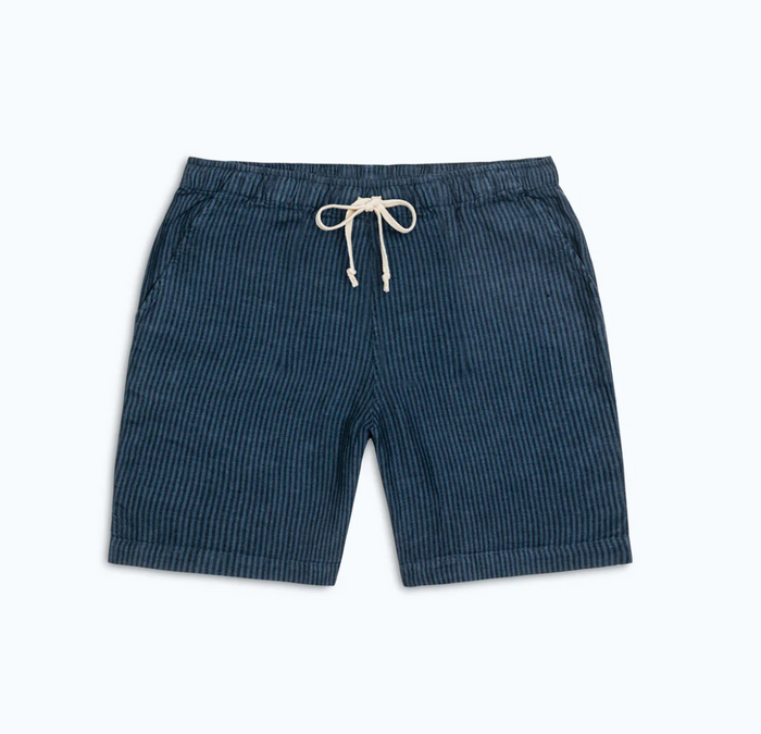 Overdye Dusk Linen Bo Shorts