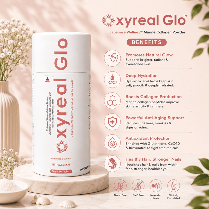 Oxyreal Glo Marine Collagen Powder - Cosmosentials