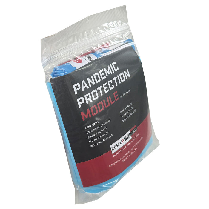 Pandemic Protection Module, in packaging - side