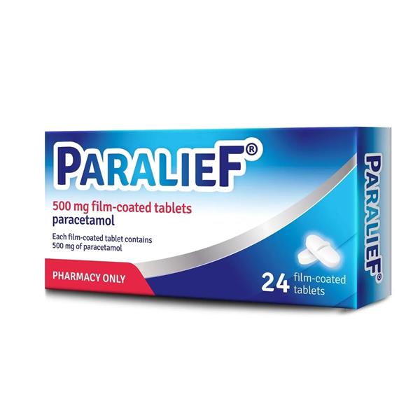 Paralief 500mg Tablets 24 Pack