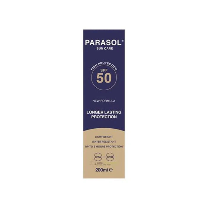 Parasol High Protection Longer Lasting Protection SPF50