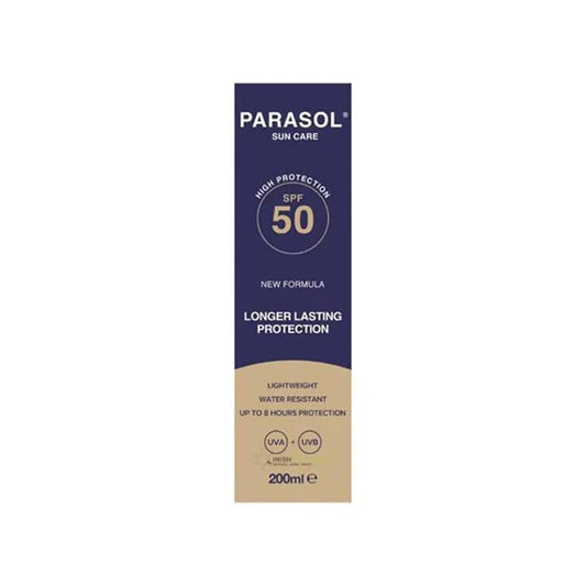 Parasol High Protection Longer Lasting Protection SPF50