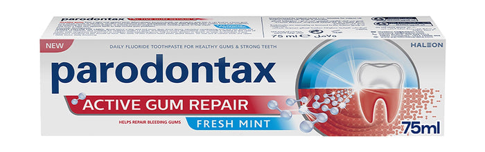 Parodontax Fresh Mint Toothpaste, 75ml - Makkah Pharmacy