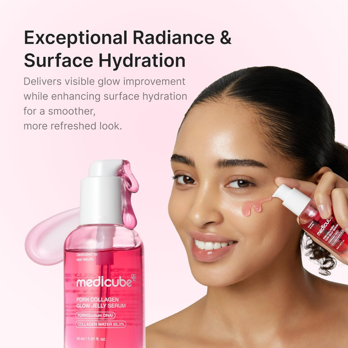 Medicube PDRN Collagen Glow Jelly Serum Nudie Glow Australia