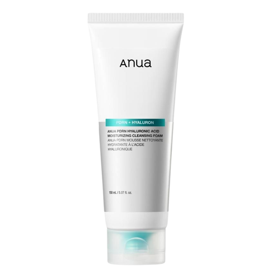 Anua PDRN Hyaluronic Acid Moisturizing Cleansing Foam Nudie Glow Australia