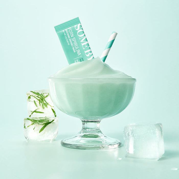 PDRN Spirulina Soothing Sherbet Mask