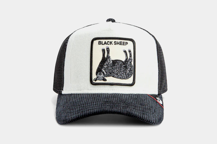 Peehs Trucker Mens Hat (Black/White)