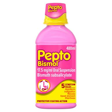 Pepto Bismol Stomach Remedy Liquid Original Flavor 480ML