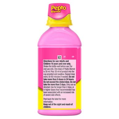 Pepto Bismol Stomach Remedy Liquid Original Flavor 480ML