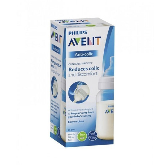 Philips Avent Anti-Colic Plastic Bottle ( SCF813/61 ) 260ml