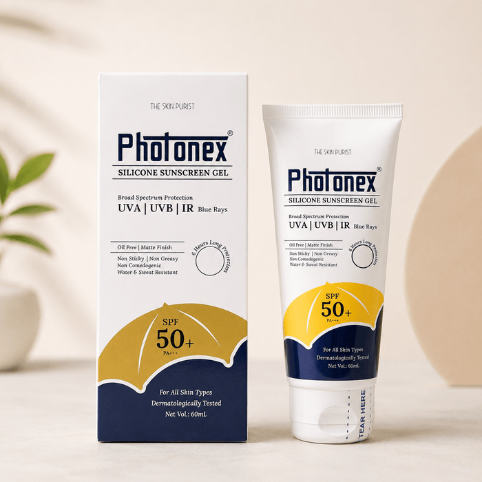 Photonex Silicone Sunscreen Gel SPF 50+ PA+++ - Cosmosentials