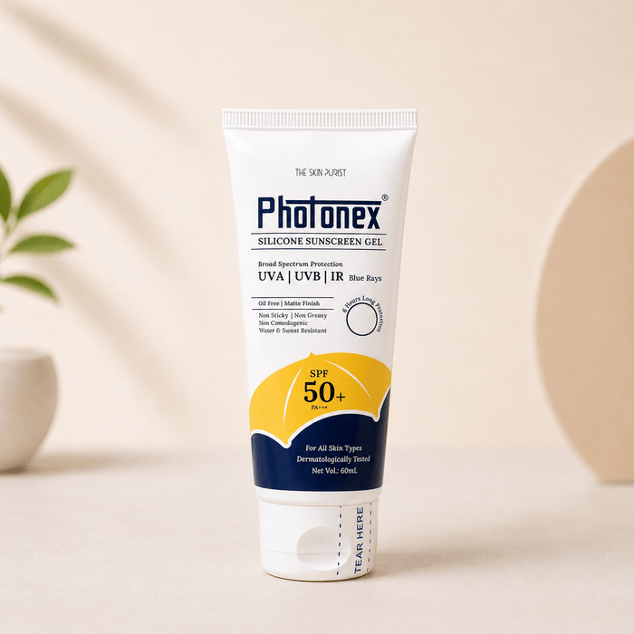 Photonex Silicone Sunscreen Gel SPF 50+ PA+++ - Cosmosentials