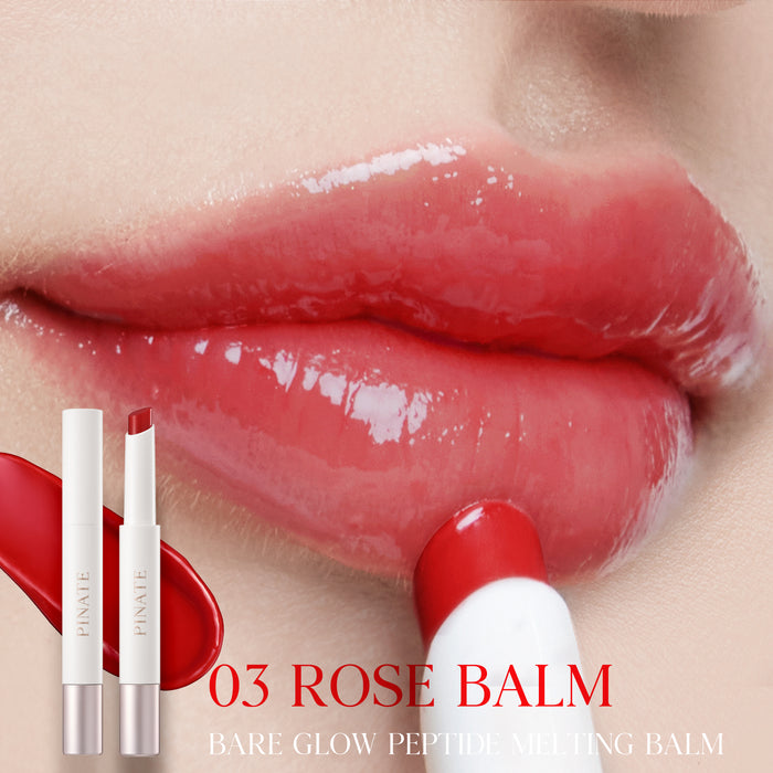 [Pinate] Bare Glow Peptide Melting Balm - 03 Rose balm 1.8g-Luxiface.com