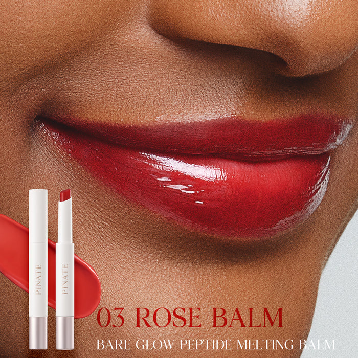 [Pinate] Bare Glow Peptide Melting Balm - 03 Rose balm 1.8g-Luxiface.com