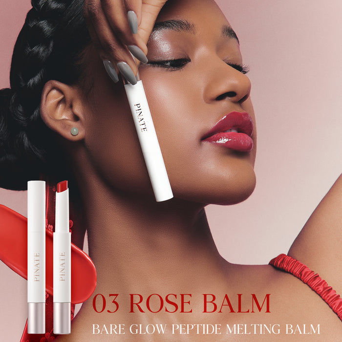 [Pinate] Bare Glow Peptide Melting Balm - 03 Rose balm 1.8g-Luxiface.com