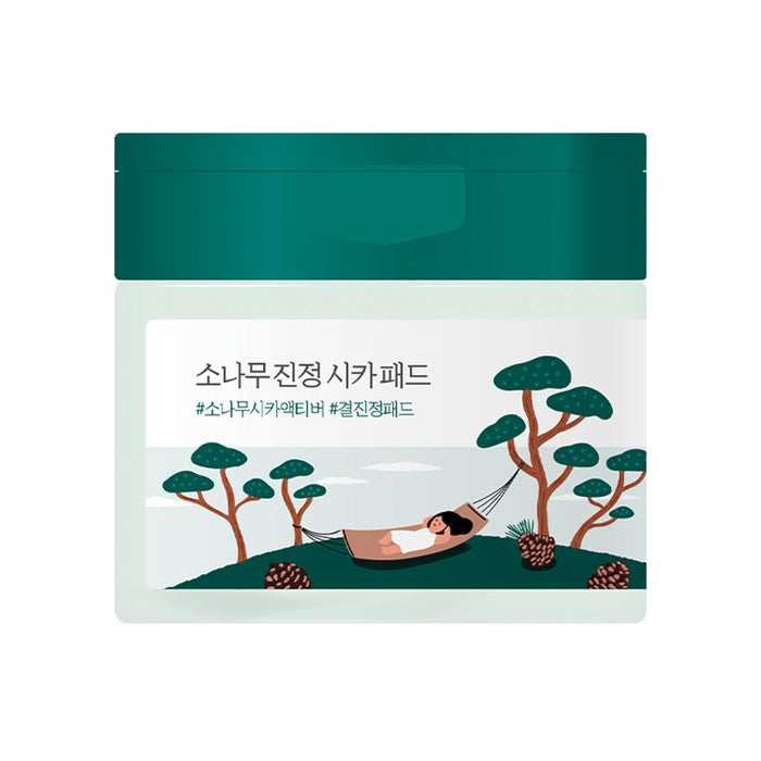 Round Lab Pine Tree Calming Cica Pad Nudie Glow Australia