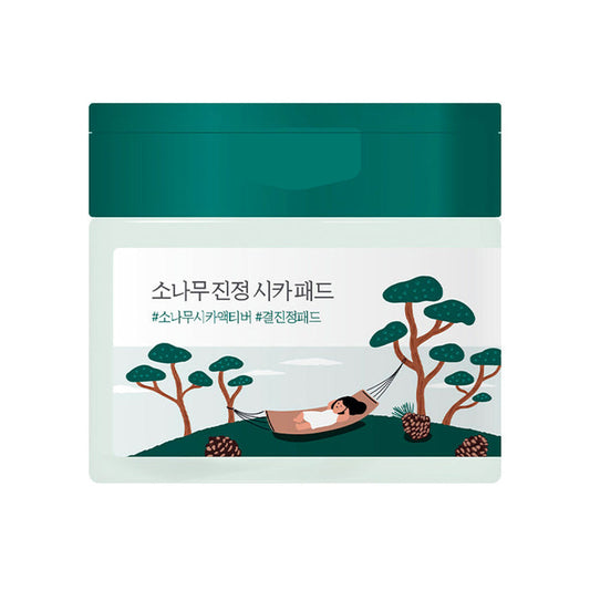 Round Lab Pine Tree Calming Cica Pad Nudie Glow Australia