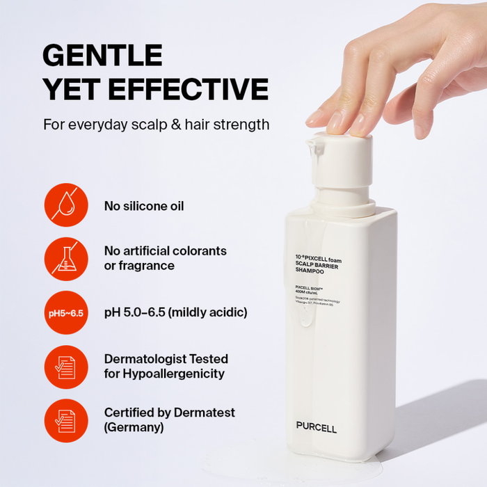 Purcell Pixcell Biom™ Scalp Barrier Shampoo Nudie Glow Australia