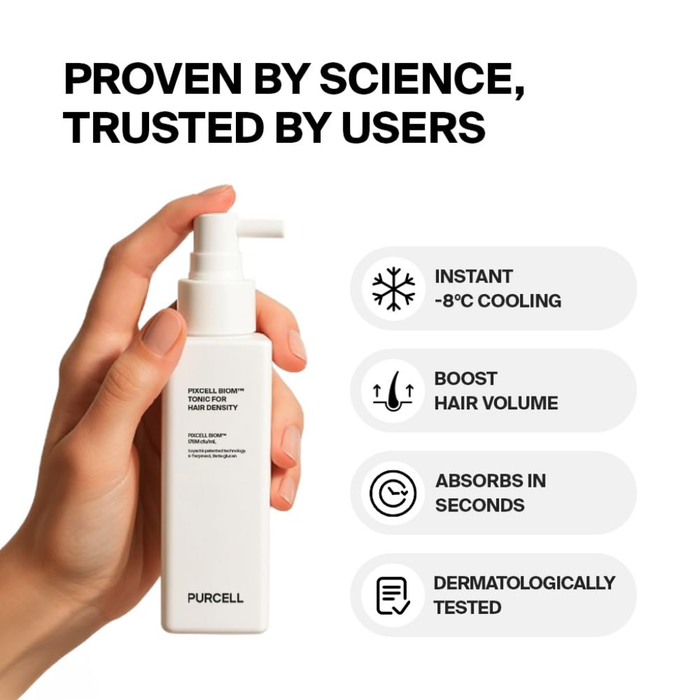 Purcell Pixcell Biom™ Tonic For Hair Density Nudie Glow Australia