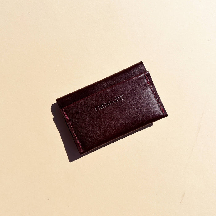 Plum Leather Wallet