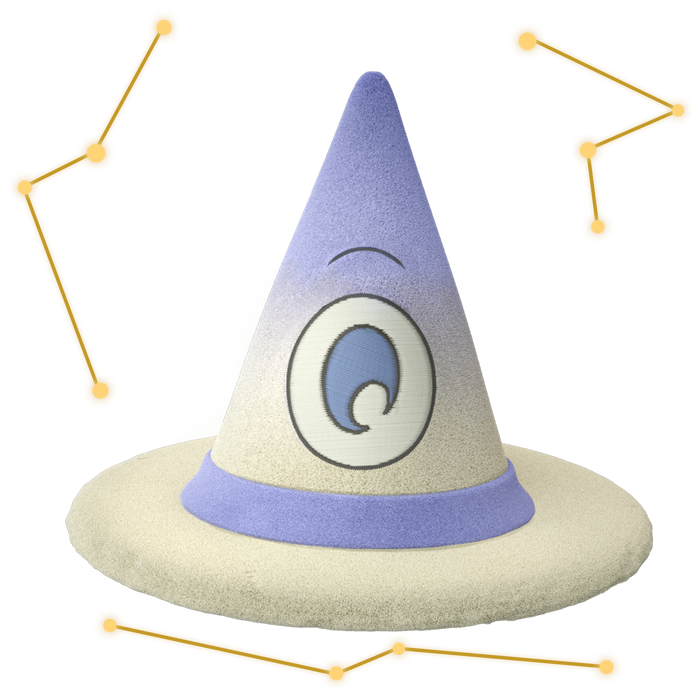 Pointy Hat Plush Familiar