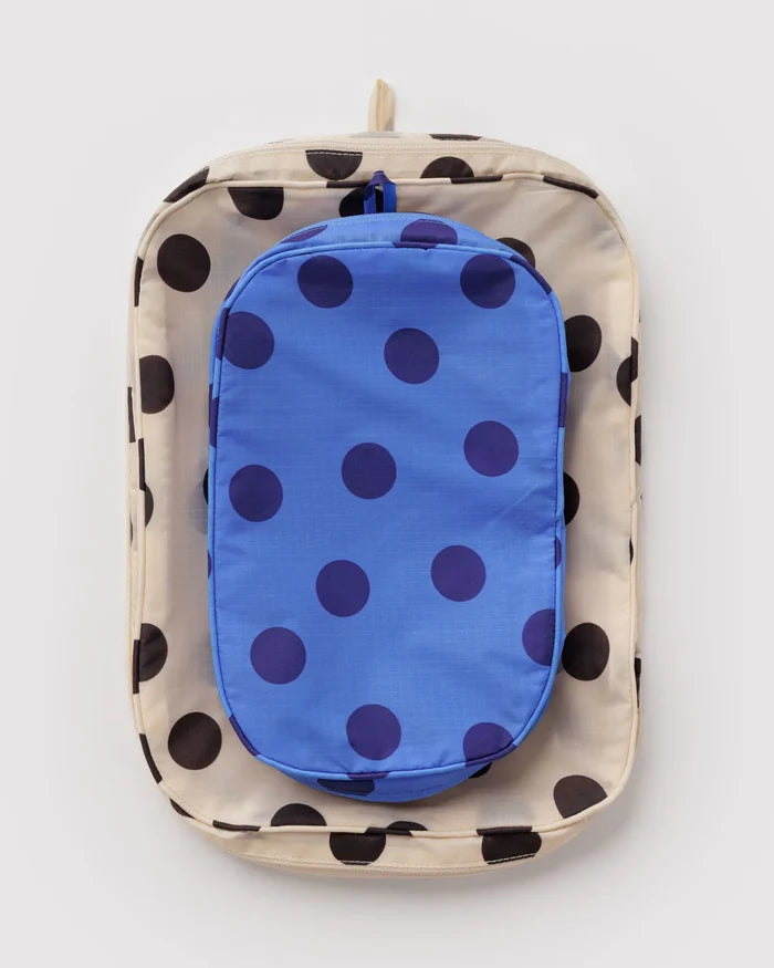 Polka Dot Mix Packing Cube Set