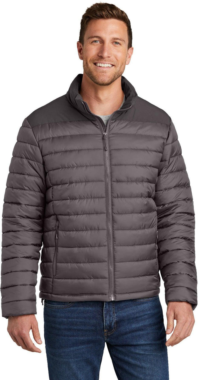 no-logo Port Authority Horizon Puffy Jacket-Port Authority-Thread Logic