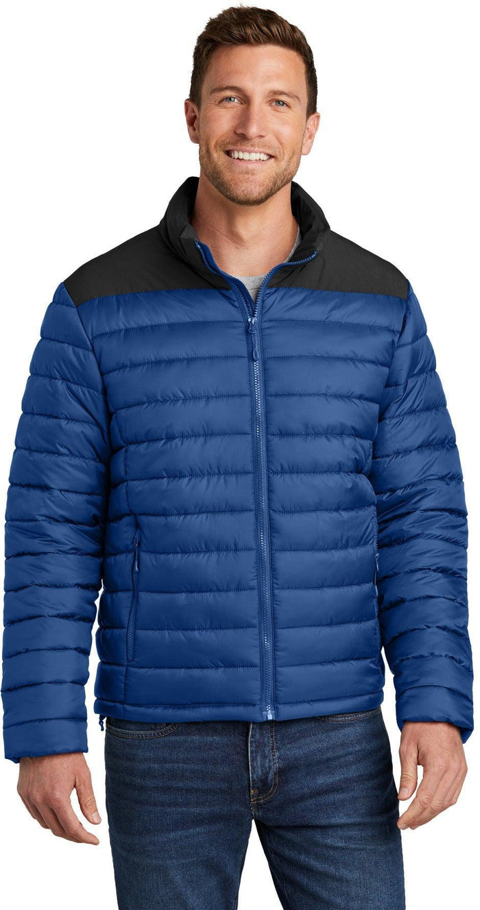 no-logo Port Authority Horizon Puffy Jacket-Port Authority-Thread Logic