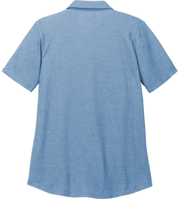 no-logo Port Authority Ladies Fine Pique Blend Polo-New-Port Authority-Thread Logic