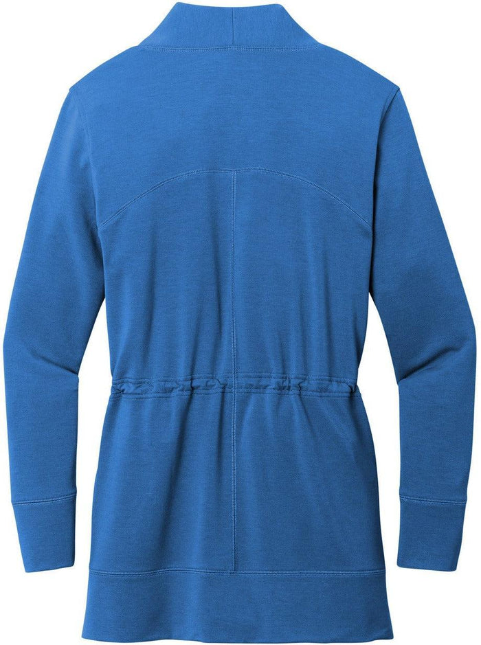 no-logo Port Authority Ladies Microterry Cardigan-Regular-Port Authority-Thread Logic