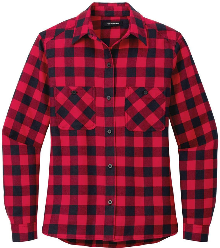 Red/Black Buffalo Check / XS