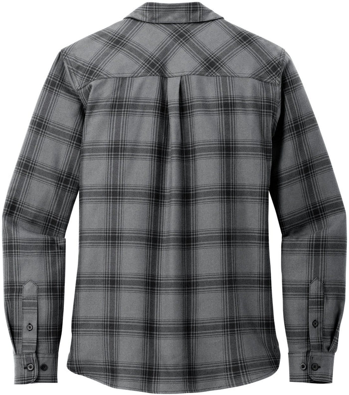 no-logo Port Authority Ladies Plaid Flannel Shirt-Port Authority-Thread Logic
