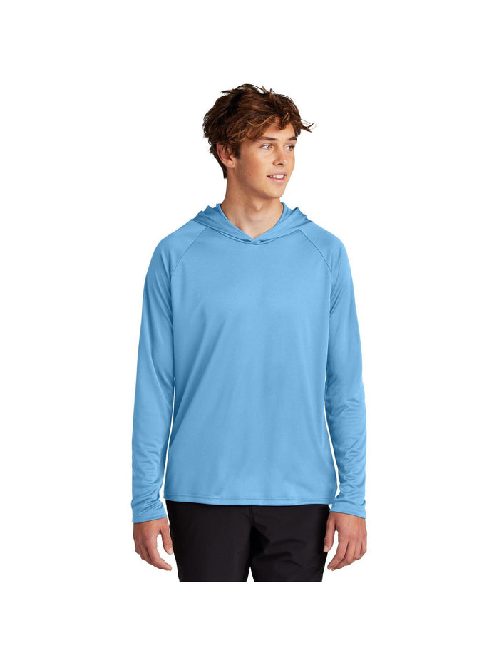 no-logo Port & Company Performance Pullover Hooded Tee-Port & Company-Thread Logic