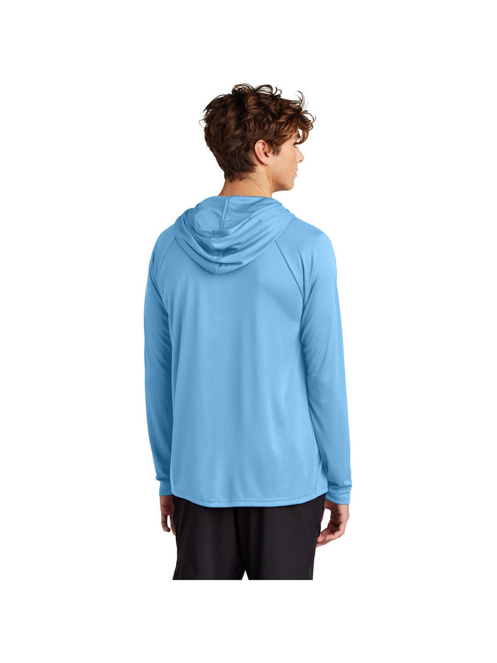 no-logo Port & Company Performance Pullover Hooded Tee-Port & Company-Thread Logic
