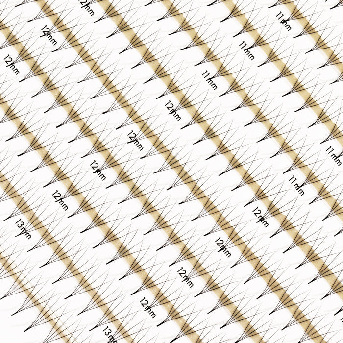 Close Up of Premade fans Mayfair 4D 0.07
