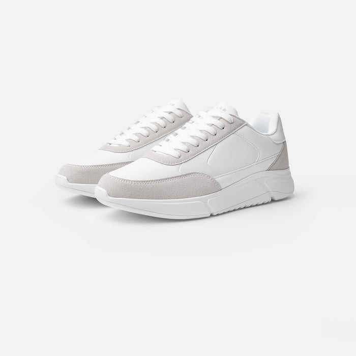 Premium LTHR Runner | White