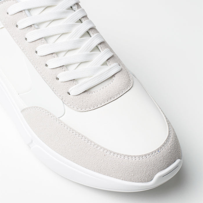 Premium LTHR Runner | White