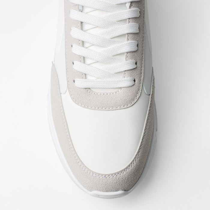 Premium LTHR Runner | White
