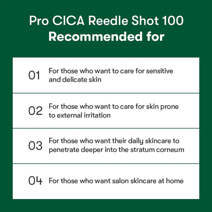 VT Cosmetics Pro Cica Reedle Shot 100 Nudie Glow Australia
