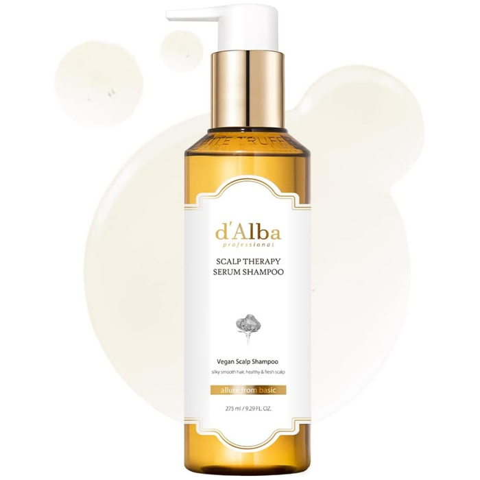 D'Alba Piedmont Professional Repairing Scalp Therapy Serum Shampoo Nudie Glow Australia