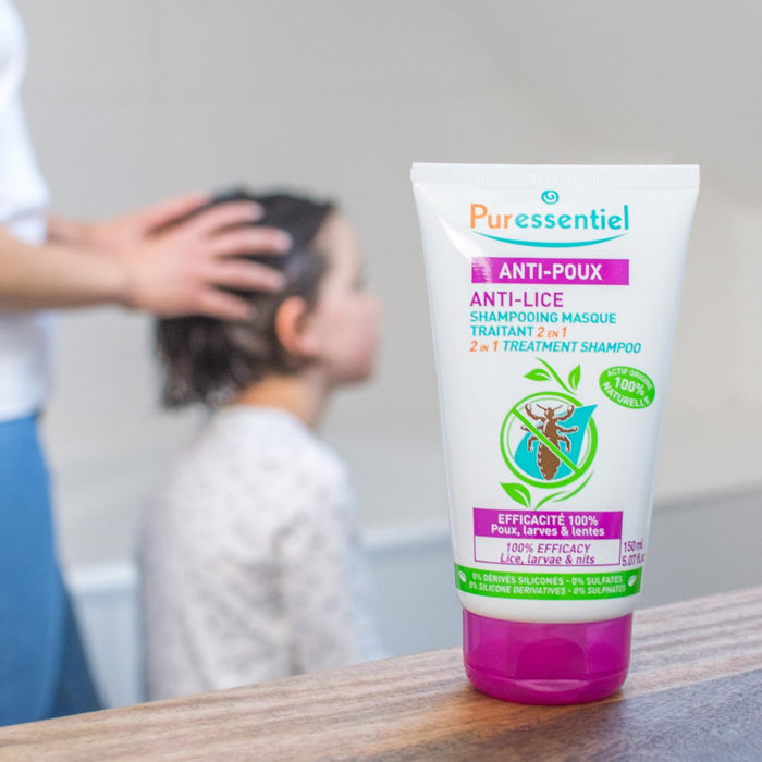 Puressentiel Anti-Lice Treatment Shampoo 150ml + Comb Puressentiel