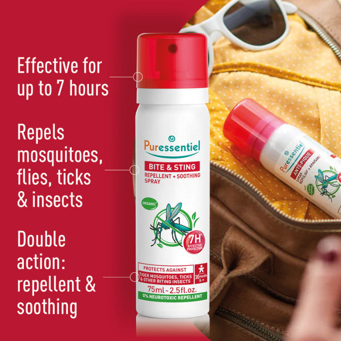 Puressentiel Anti-Sting Repellent & Soothing Spray 75ml Puressentiel