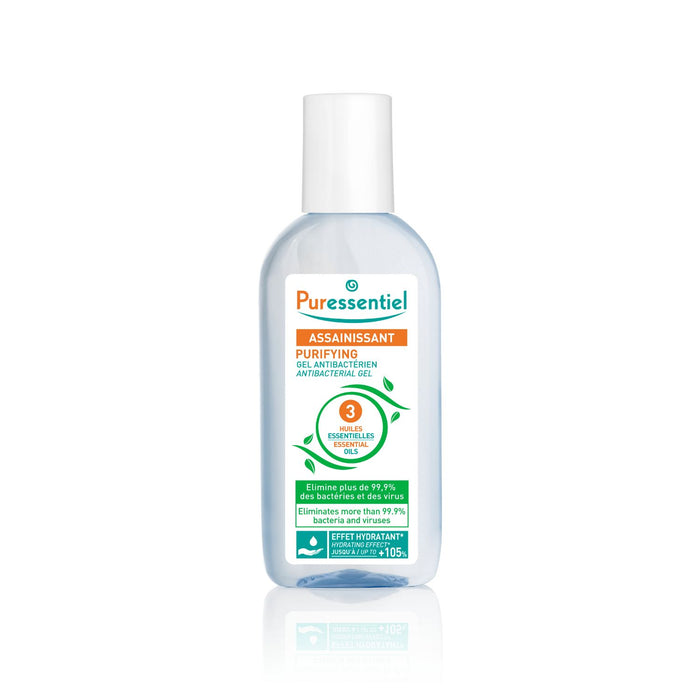 Puressentiel Purifying Gel Antibacterial with 3 Essential Oils 80ml Puressentiel