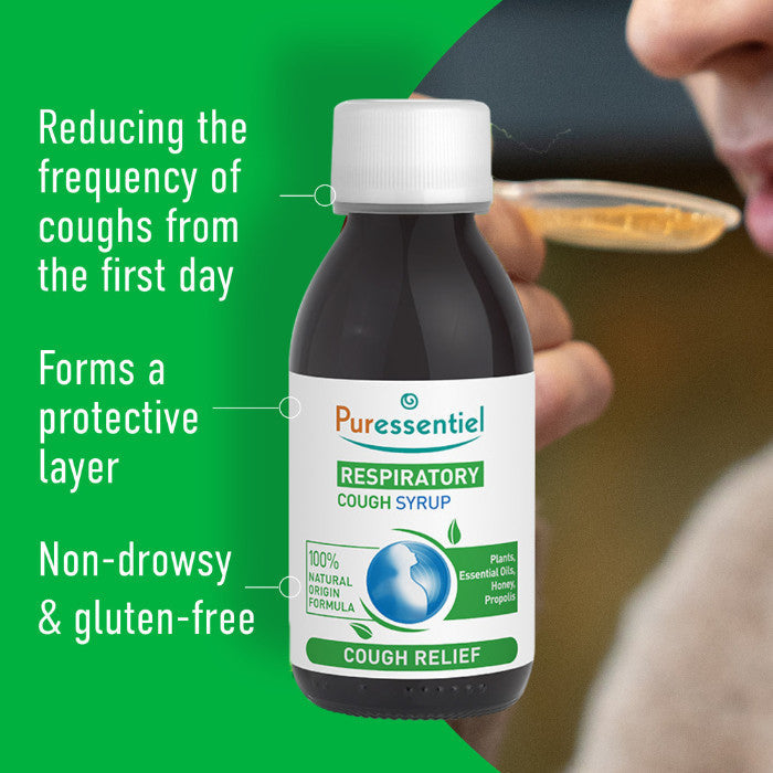 Puressentiel Respiratory Cough Syrup 125ml Puressentiel