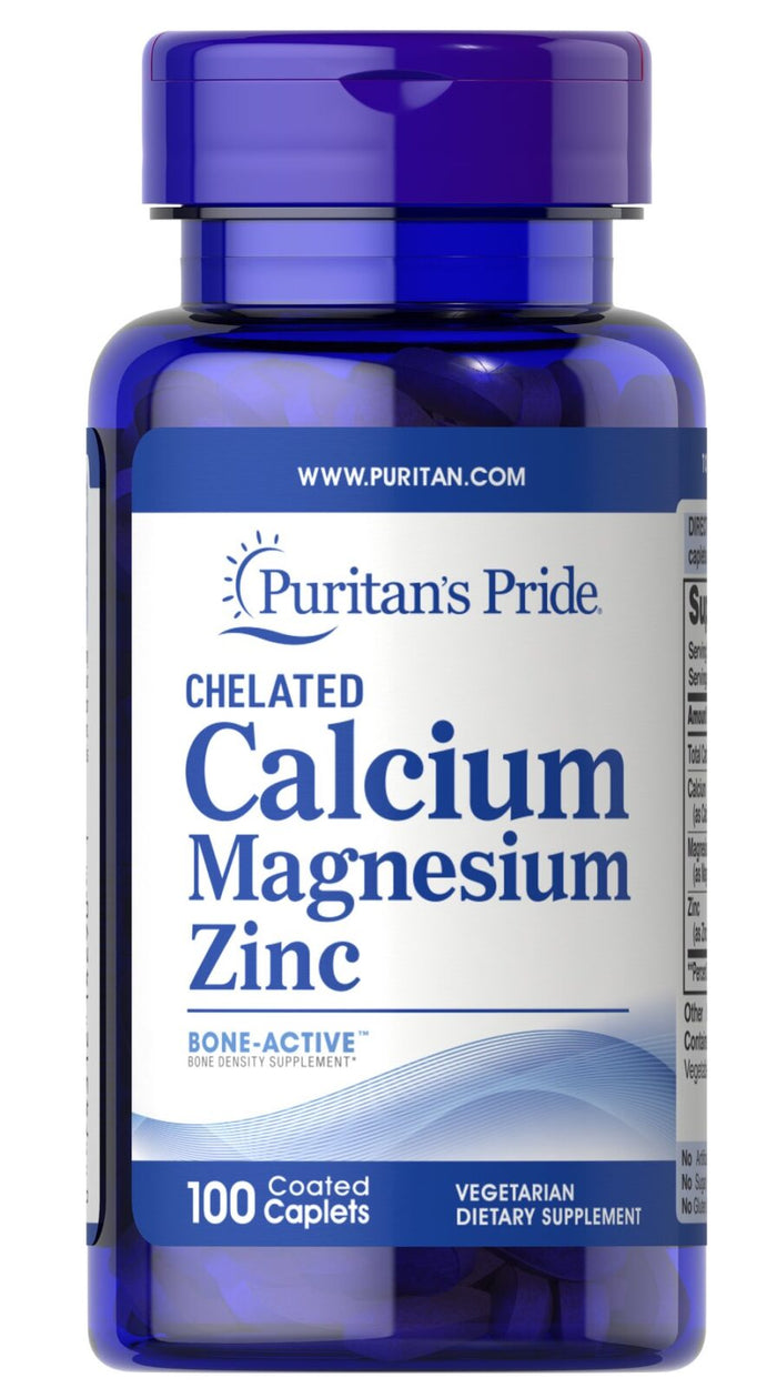 Puritan'S Pride Calcium, Magnesium & Zinc 100'S
